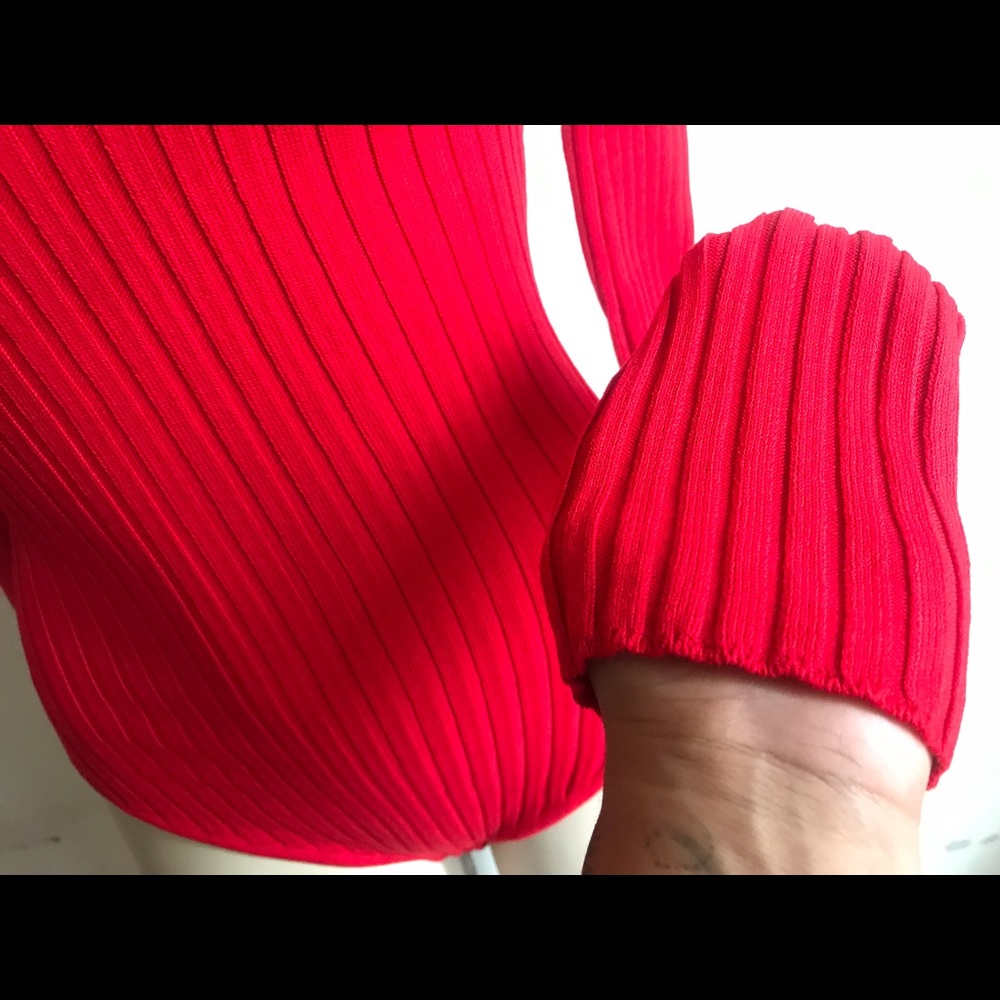 Hera Collection Ribbed off the shoulder bodysuit - Picture 7 of 9